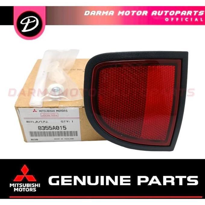 REFLECTOR BUMPER BELAKANG TRITON 2008-2015 ORI ASLI