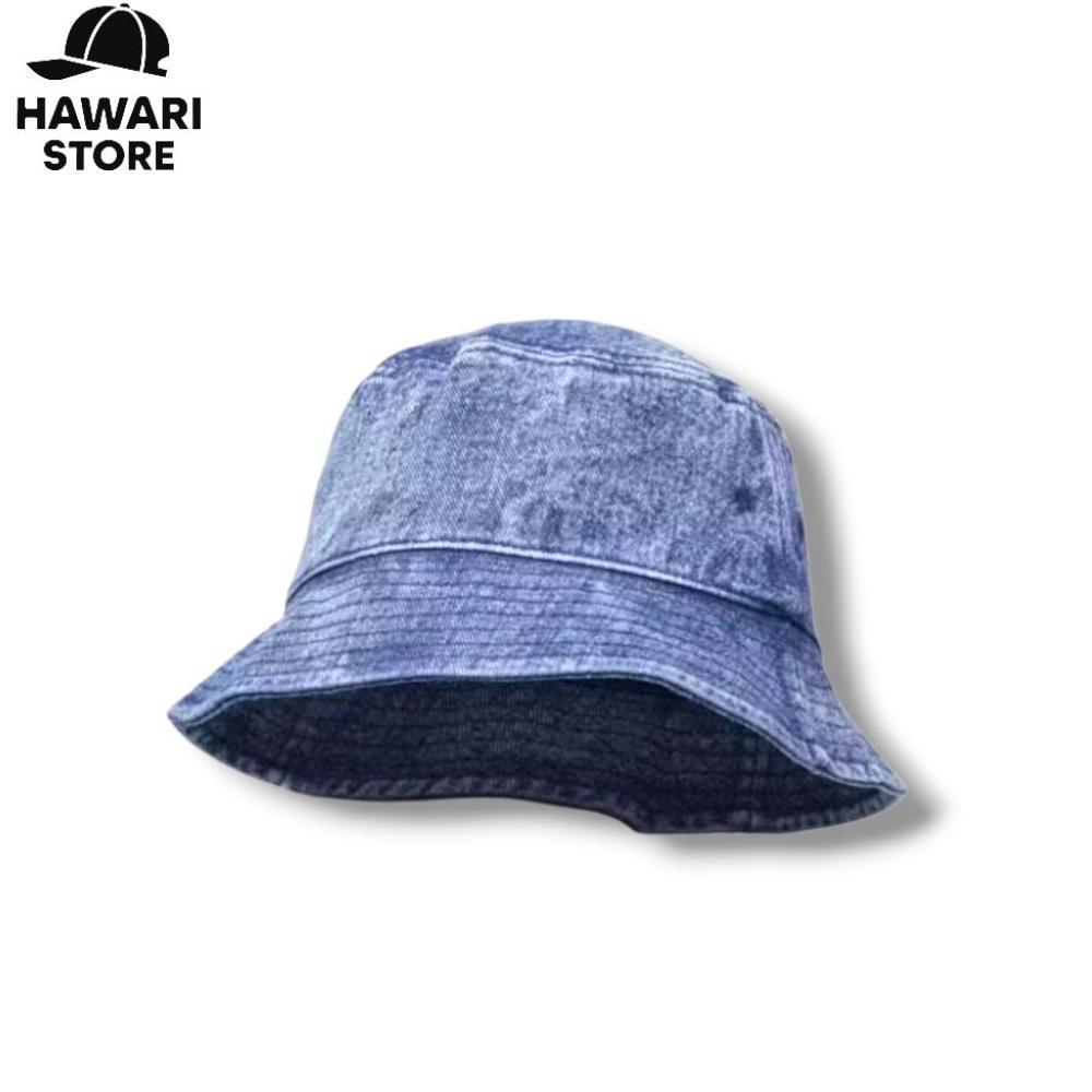 ~Harga Special~ bucket levisBucket Hat Jeans Wash Unisex - Topi Bucket Jeans - Bucket hats Jeans Fas