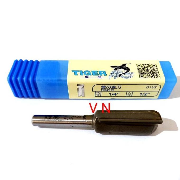 Mata Router/Profil lurus 12 mm/Straight Bit Tiger
