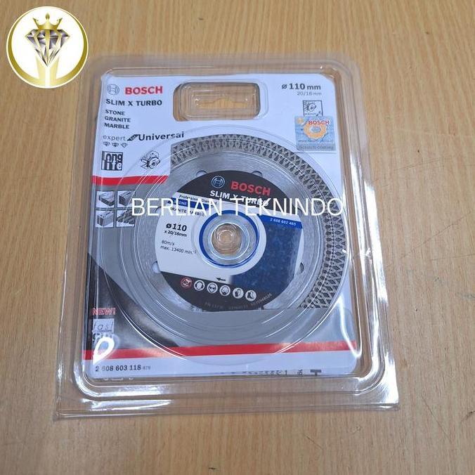 Diamond Wheel BOSCH Turbo Slim 4" inch / Mata Potong Granit BOSCH Turbo Slim