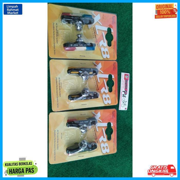 New Brake Shoes Sepeda Balap Kampas Rem Sepeda 700C U-Brake Xlr 8 Taiwan