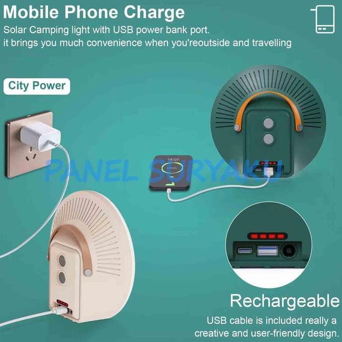Lampu Solar Light Panel Surya Lampu Tenaga Surya