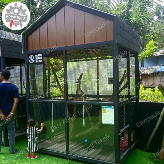 Kandang Marmoset Kotak Kandang Marmoset Monyet Kecil Jumbo Sangkar