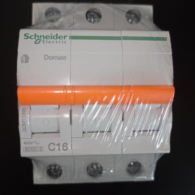 MCB 3 phase 16A schneider