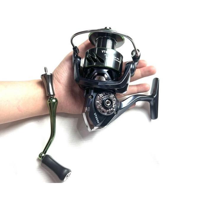 POWER HANDLE GULUNGAN PANCING REELSKING VT 2000 -7000 SPINNING REEL