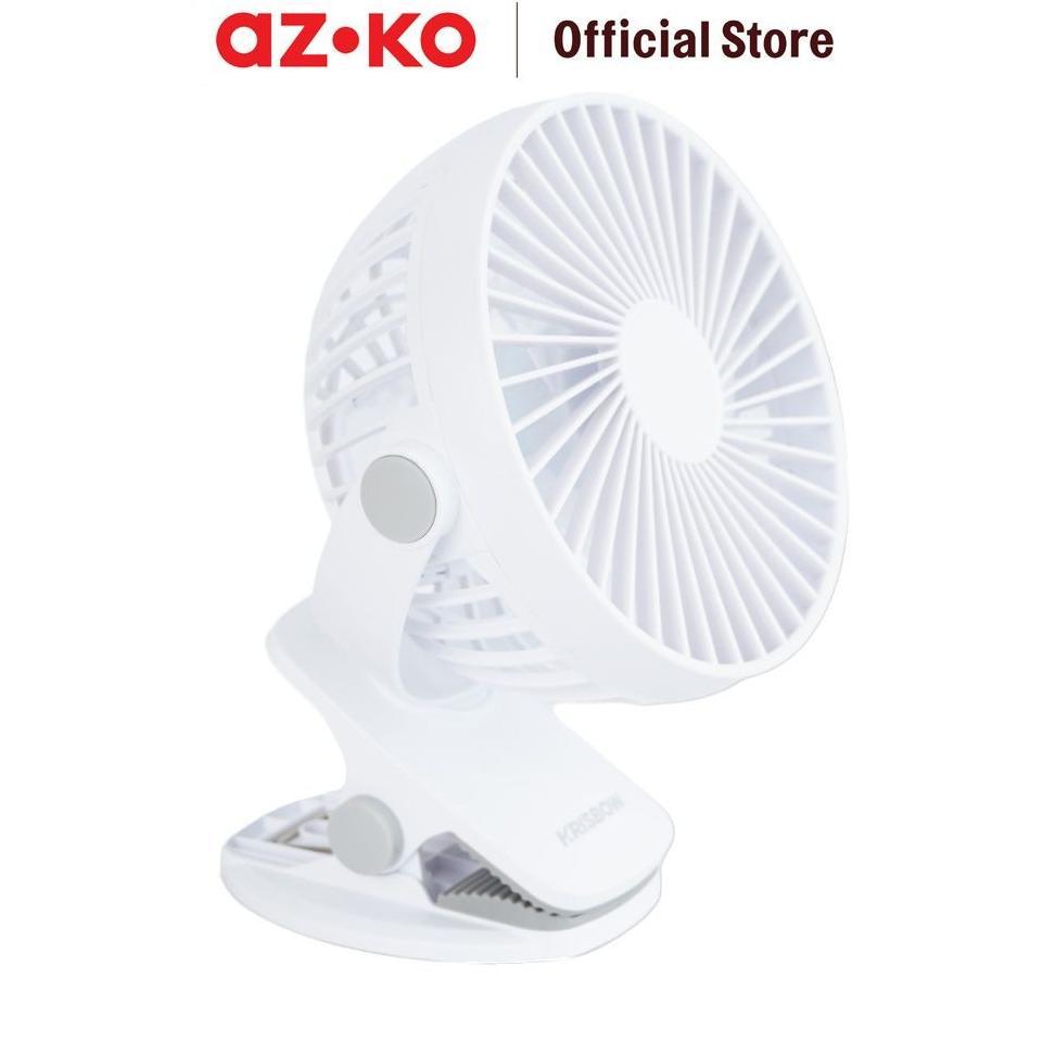 AZKO Krisbow 5 inci Kipas Angin Emergency Klip Kipas Angin Portable Mini Fan Fan Clip Kipas Angin Ke