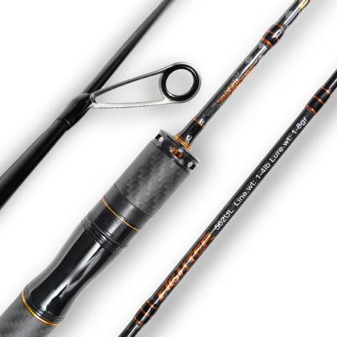 JORAN PANCING SEA AND KINGS FIGHTER JORAN PANCING ULTRALIGHT CARBON SOLID 165CM DAN 180CM 7 RING 1-4