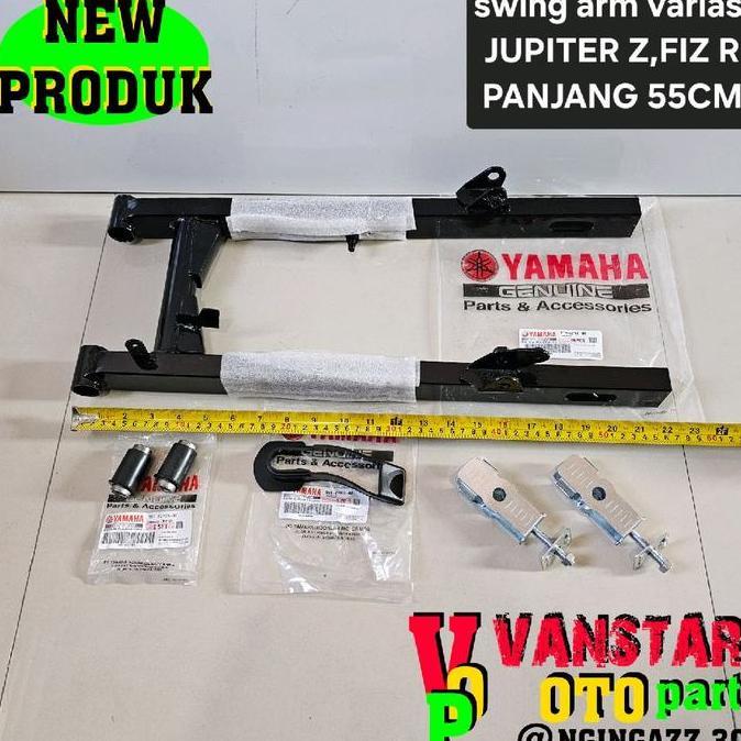 Swing Arm Fiz R Jupiter Z Variasi Long/Panjang 55Cm Lengkap Siap Pakai Kualitas Terbaik Harga Termur