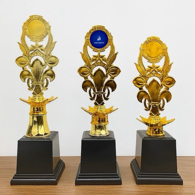 Piala 1 Set Pramuka 1,2,3 Tinggi 35-39 cm