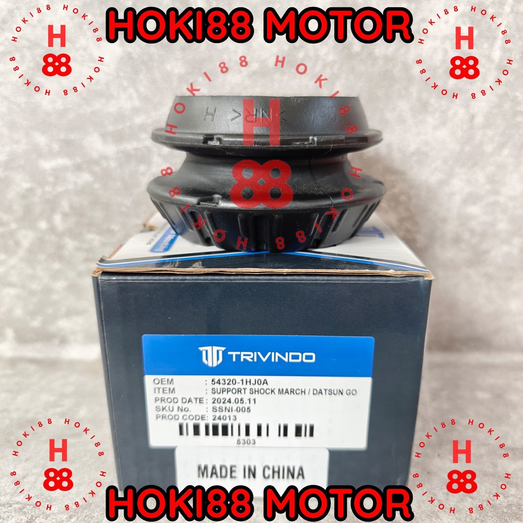 TRIVINDO Support Shock Depan NISSAN MARCH Karet Support ShockBreaker | ORIGINAL TRIVINDO