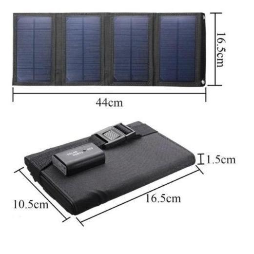 Solar Panel Lipat tenaga Surya 10 Watt