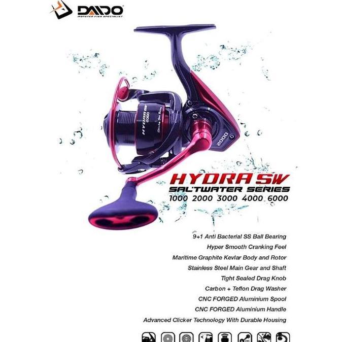 REEL SPINNING DAIDO HYDRA SW 1000 - 6000