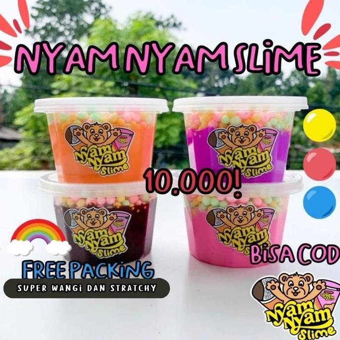 NYAM NYAM SLIME BY SLIME BINTARO || SLIME MURAH || SLIME BAGUS || SLIME LUCU || SLIME