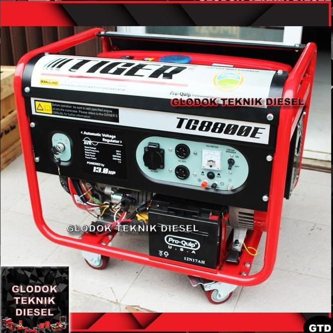 GENSET GENERATOR BENSIN 5000 WATT GASOLINE GENERATOR 5000 W ORIGINAL DAN TERPERCAYA