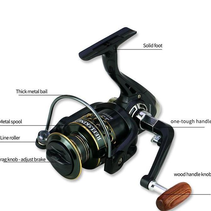 Reel Pancing Joran Pancing Reel Mesin Pancing Spinning Reel Spinning Reel Pancing Power Alat Pancing