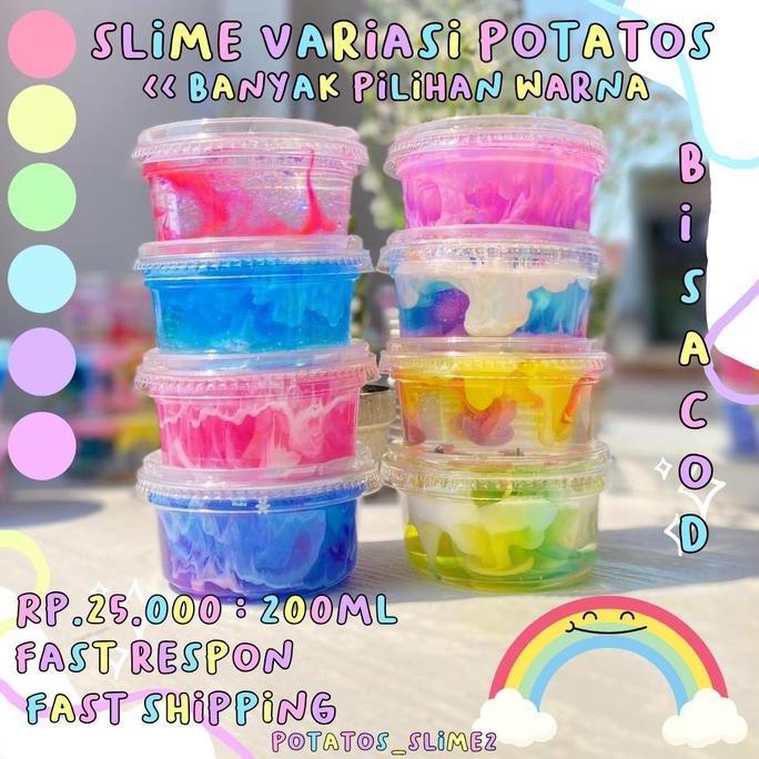 Slime Variasi Potatos 200ml | Potatos_slime2