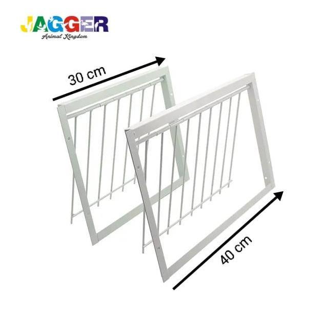 Pintu Trap Sangkar Burung Merpati Pos Bahan Logam Jebakan Lubang Masuk