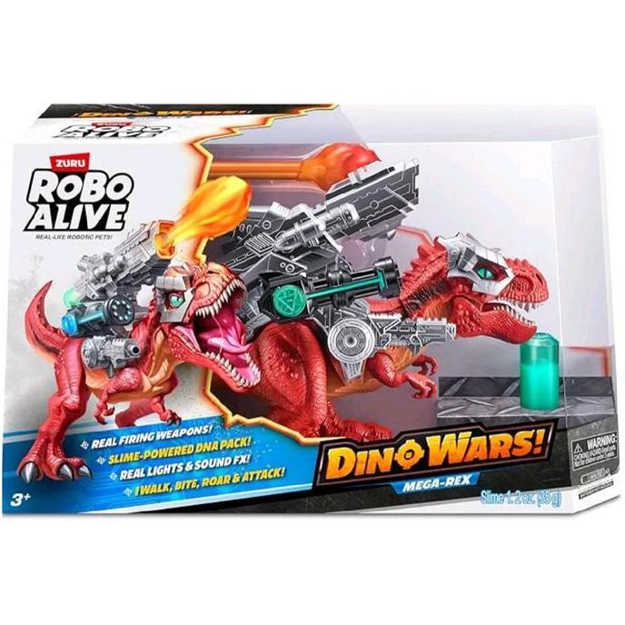 Zuru Robo Alive Dino Action Real Life Robotic Pets Dino Wars Mega Rex