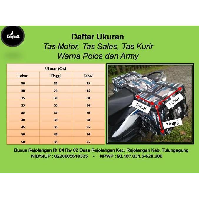 Box Motor Samping - Motor Bebek, Scopy, Beat, Nmax, PCX, Satria