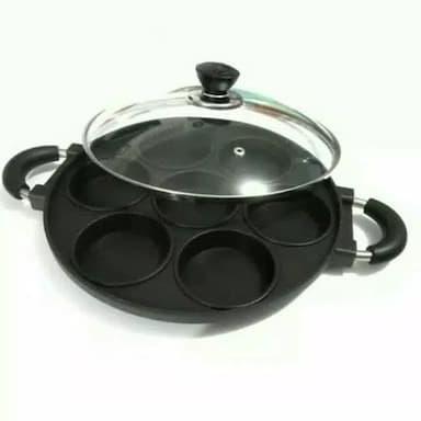 HC Cetakan Kue 7 Lubang Datar/ Martabak Mini