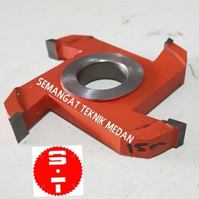 15mm MATA PISAU PROFIL GROVING KAYU KEROK SPINDLE KAYU LURUS 15 mm