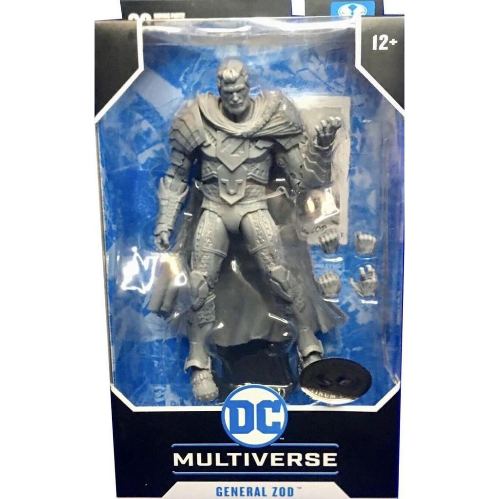 mcfarlane platinum DC rebirth general zod