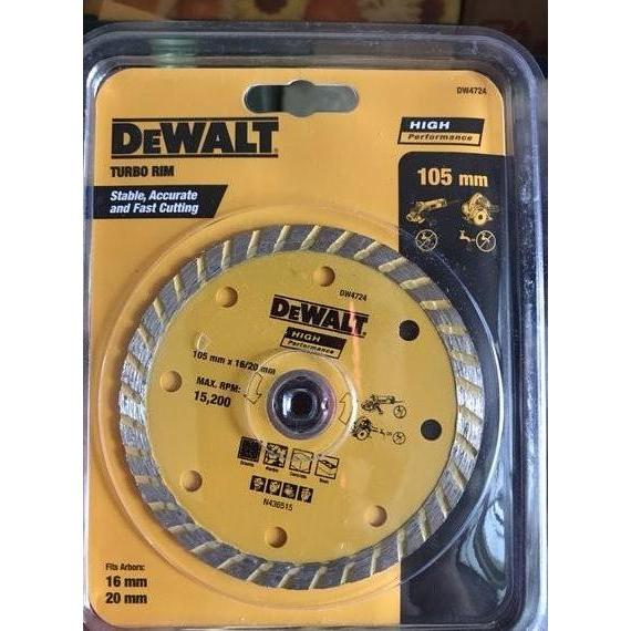 MATA GERINDA 4" DEWALT DW4724 POTONG KERAMIK GRANIT DW 4724 105mm