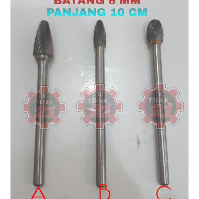 MATA CUNER 6 MM PANJANG MATA PORTING MATA TUNER 6 MM LONG