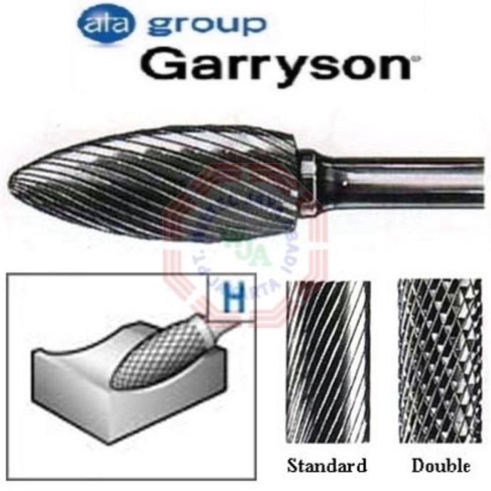 GARRYSON - CARBIDE BURRS ROTARY TUNGSTEN Extra Long GT5200DXL ENGLAN