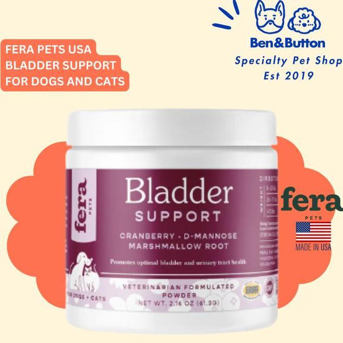 FERA Pet Organics - BLADDER SUPPORT For Dogs and Cats