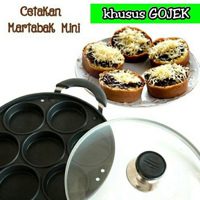 Cetakan Kue 7 Lubang Datar Happy Call