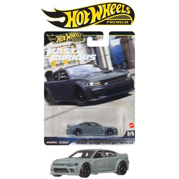 Hot Wheels Premium Fast & Furious 2020 Dodge Charger Hellcat Abu HNW K