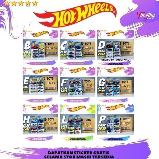 Hot Wheels Grosir Kartonan SEGELl SNI ORIGINAL MATTEL 2023 2024 2025