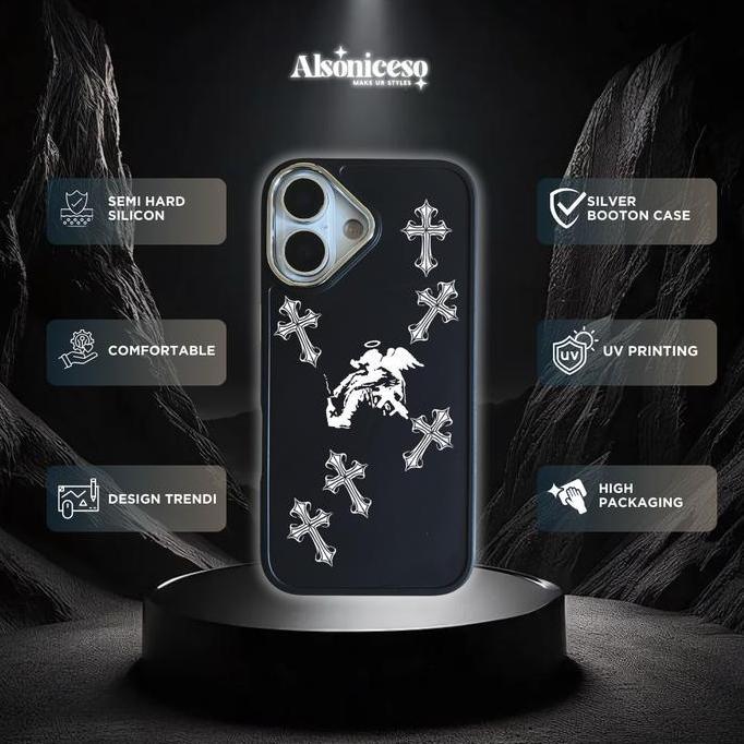 Alsoniceso - Cross angel / Case iPhone All Type / Case alsoniceso / Case Salib Keren