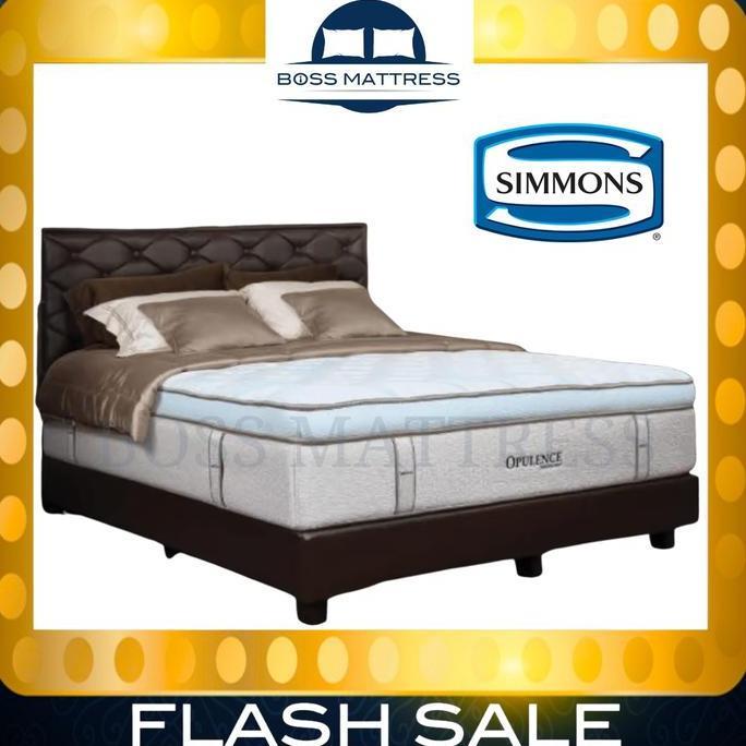 Promo SIMMONS SpringBed OPULENCE ( Full Set ) 160 180 200 90 100 120 140 Diskon