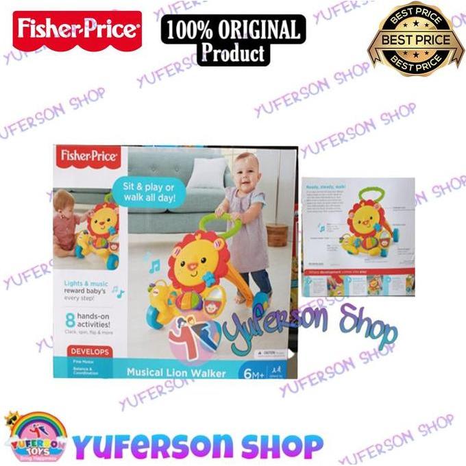 Baby Walker - Fisher Price - Musical Lion Walker