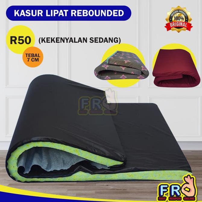 Promo Kasur lipat kasur lantai kasur rebonded 120 Tebel 7 Diskon
