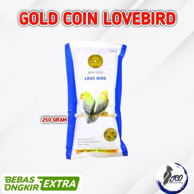 TERBARU GOLD COIN LOVEBIRD PAKAN BURUNG LOVEBIRD GOLD COIN HOT SALE