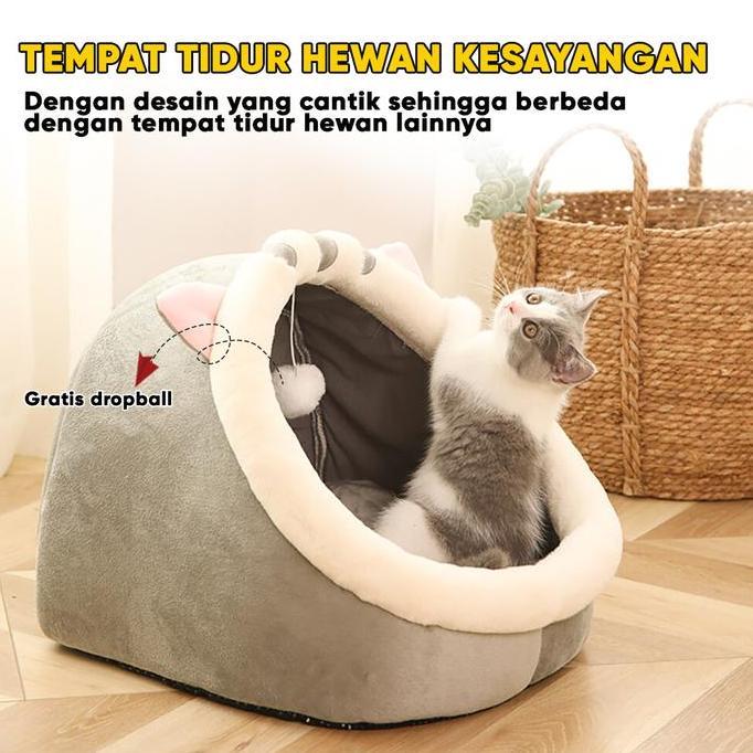 Cat Bed Kasur Tempat Tidur Kucing Anjing Elegan Minimalis Cushion Bed