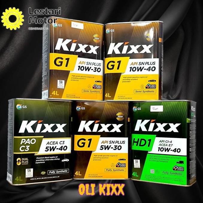 OLI KIXX G1 10W30 SN PLUS 10W-30 SEMI SYNTHETIC 4L GALON