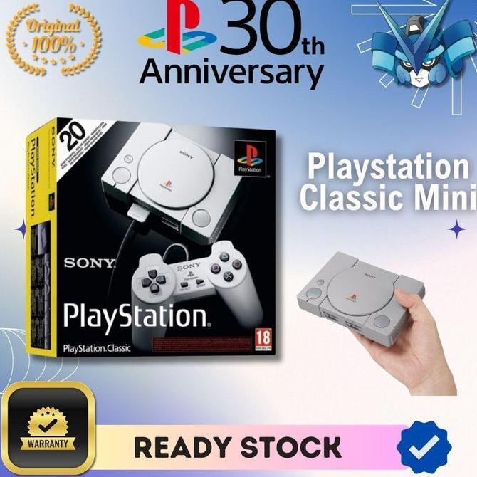 PLAYSTATION CLASSIC MINI / PS CLASSIC MINI CONSOLE / PS1 / PS ONE CLASSIC MINI CONSOLE ORIGINAL DAN 