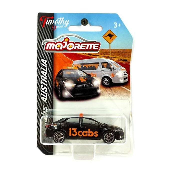 Majorette Toyota Corolla Altis Hitam Cabs Australia