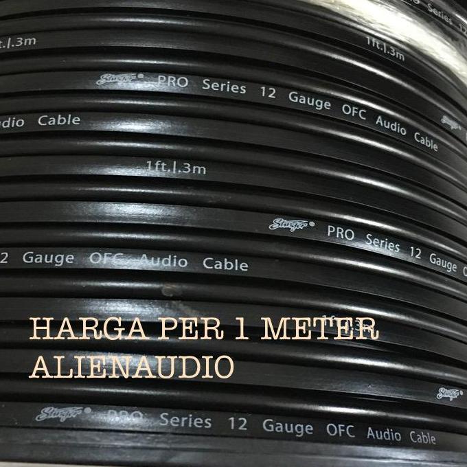 Promo Kabel speaker stinger pro 12 awg pure ofc copper COD