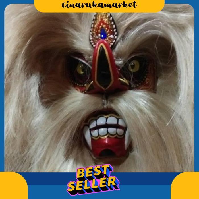 Promo Topeng Bujang Ganongan / Bujang Ganongan Rambut Panjang Sintesis / Topeng Ganongan [Br 1111]