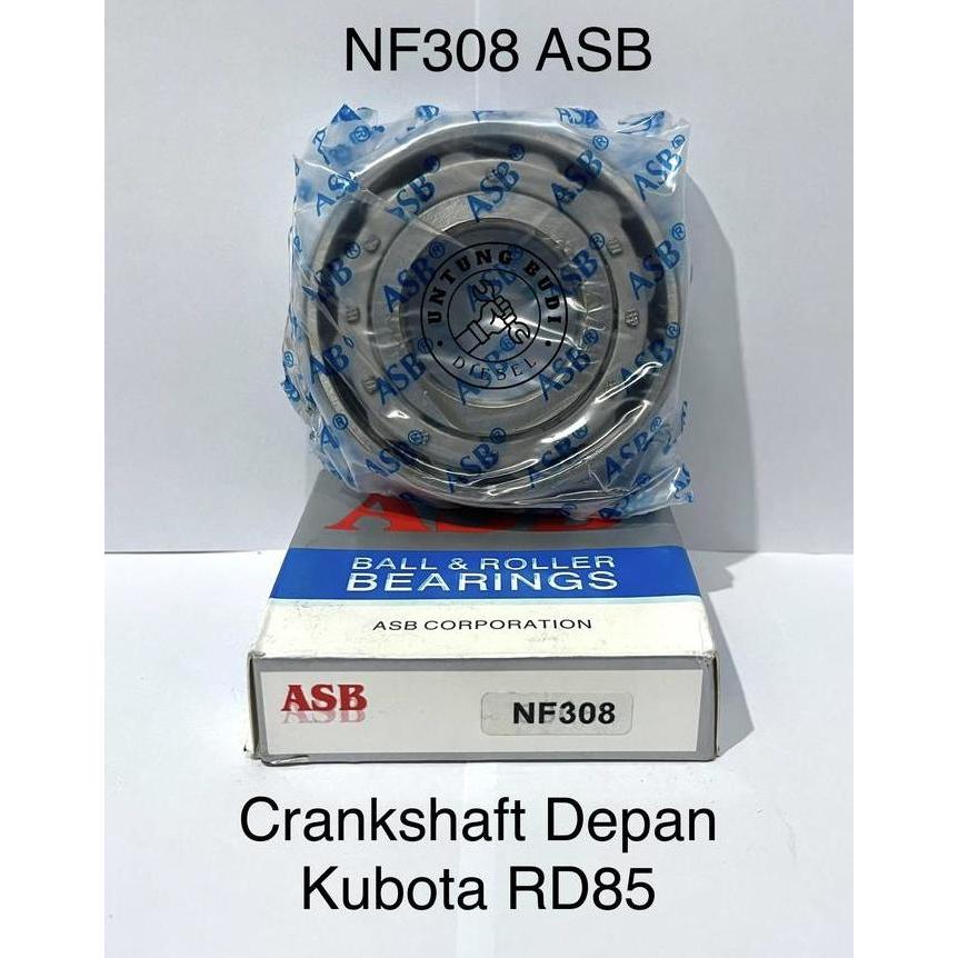 Bearing Serong NF308 ASB Crankshaft Kubota RD85 Depan Lahar Laker Klahar As Kruk NF 308