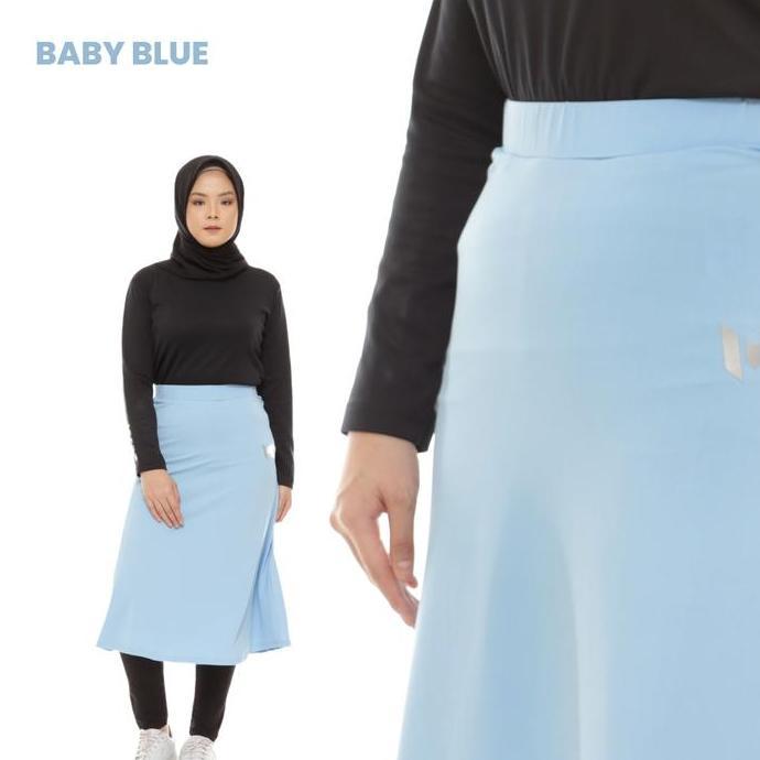 PROMO - Muvaz Laila70 - Rok Olahraga Wanita Model Semi Payung Panjang 70 cm