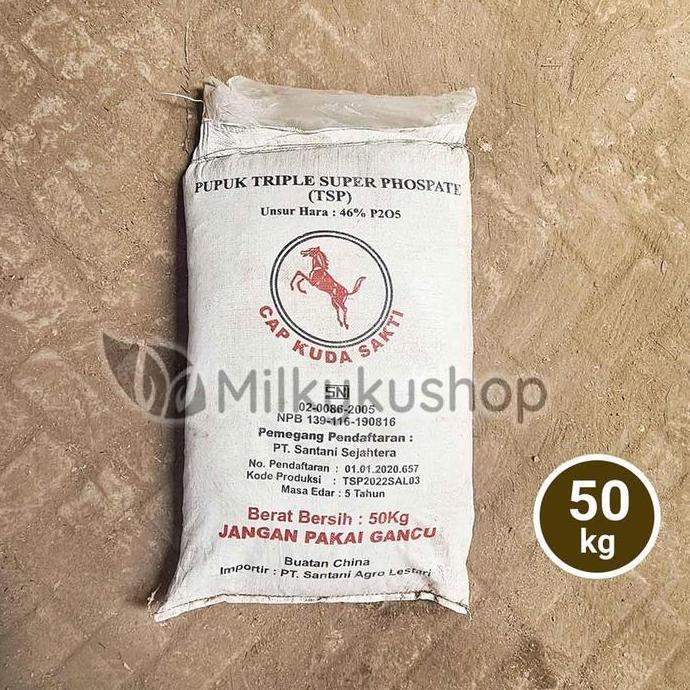Promo PUPUK SANTANI CAP KUDA SAKTI TSP 50 KG KP VIA CARGO COD