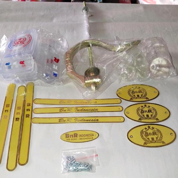 NEW - paket logo sangkar murai bnr reborn satu set komplit original