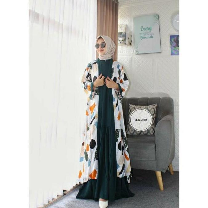 One Set Outer / One Set Kardi Rayon Twill