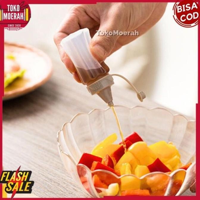 BOTOL SAUS KECAP MINI POLOS MN-1080 BOTOL SAUS BEKAL BENTO KECIL UNIK